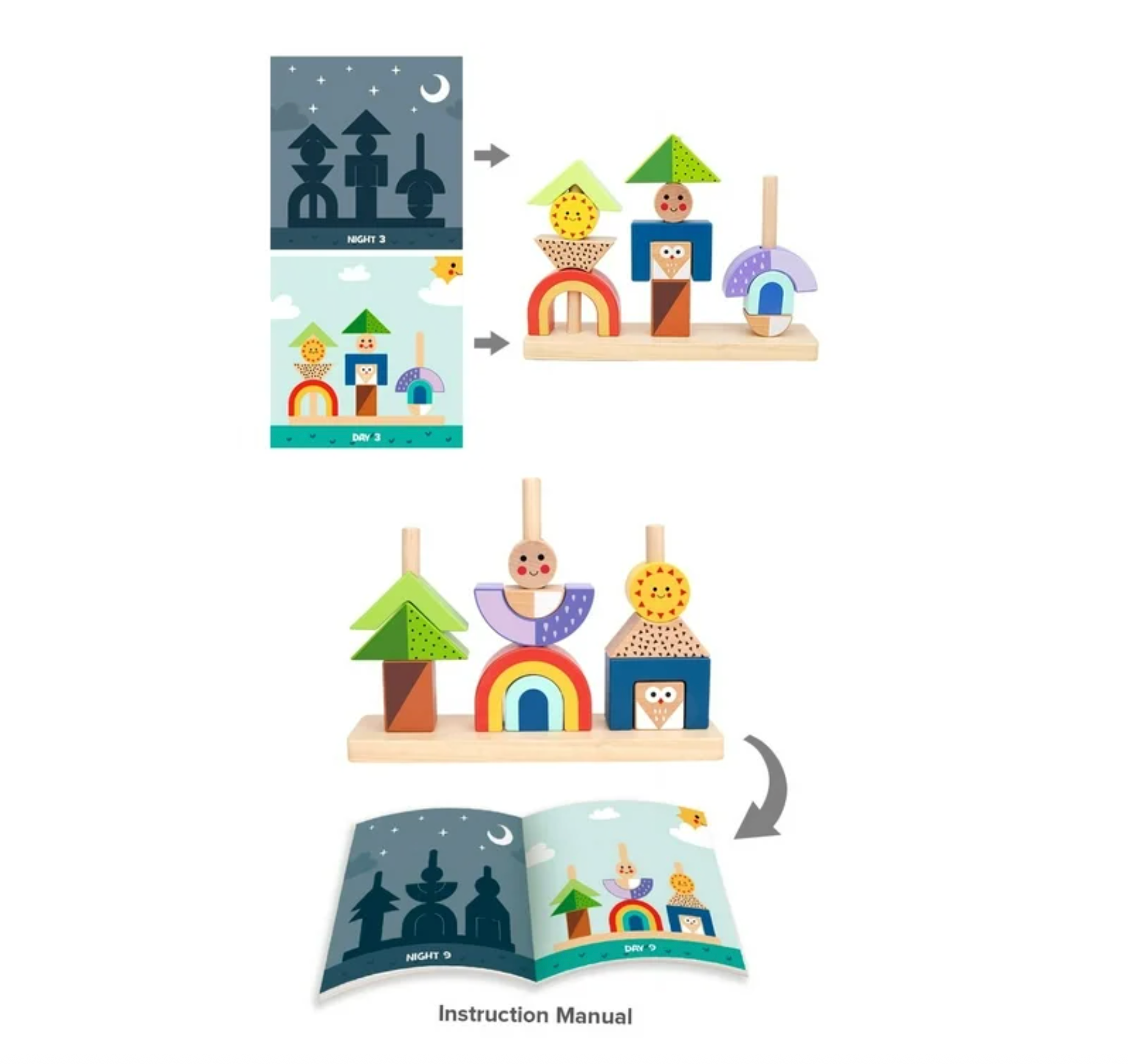Shadow Stacking Game