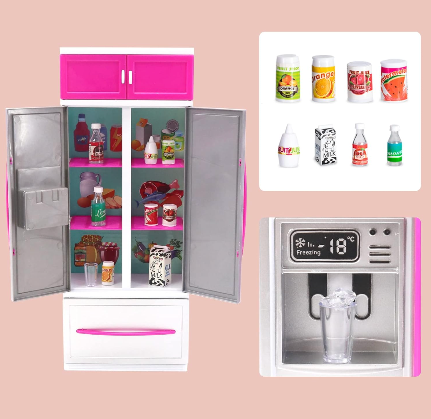 Pink Play Kitchen
