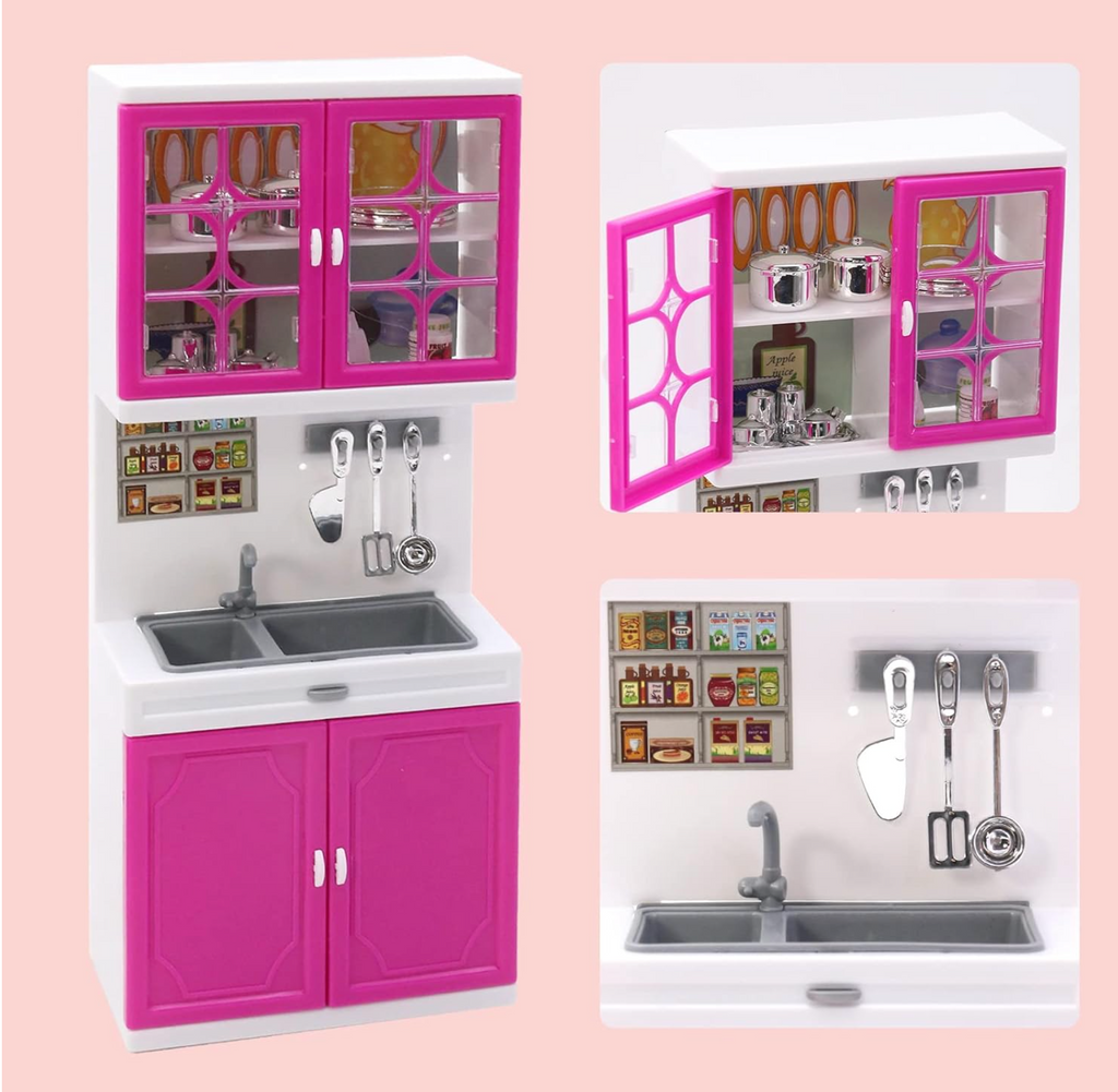 Pink Play Kitchen