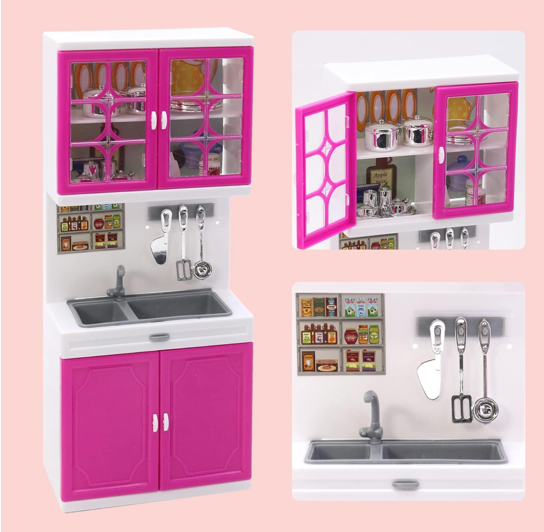 Pink Play Kitchen