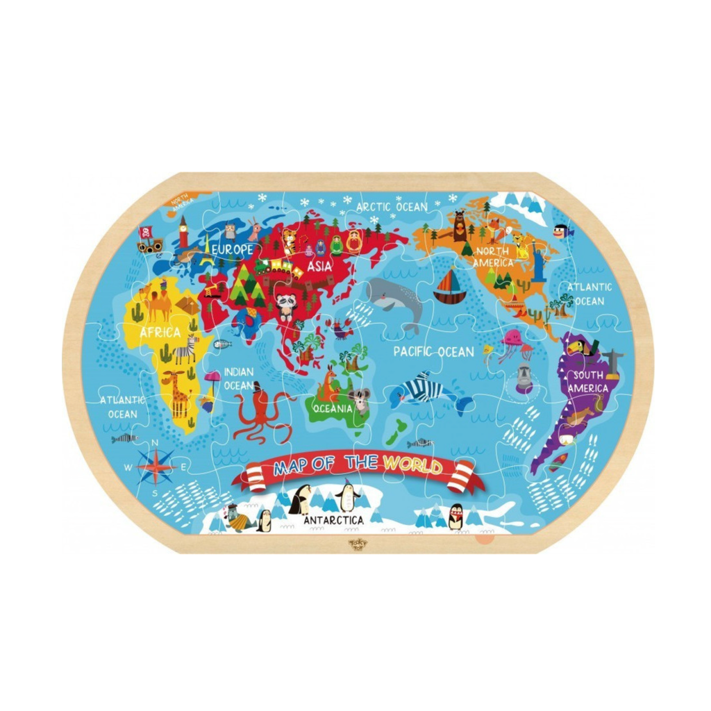 World Map Puzzle