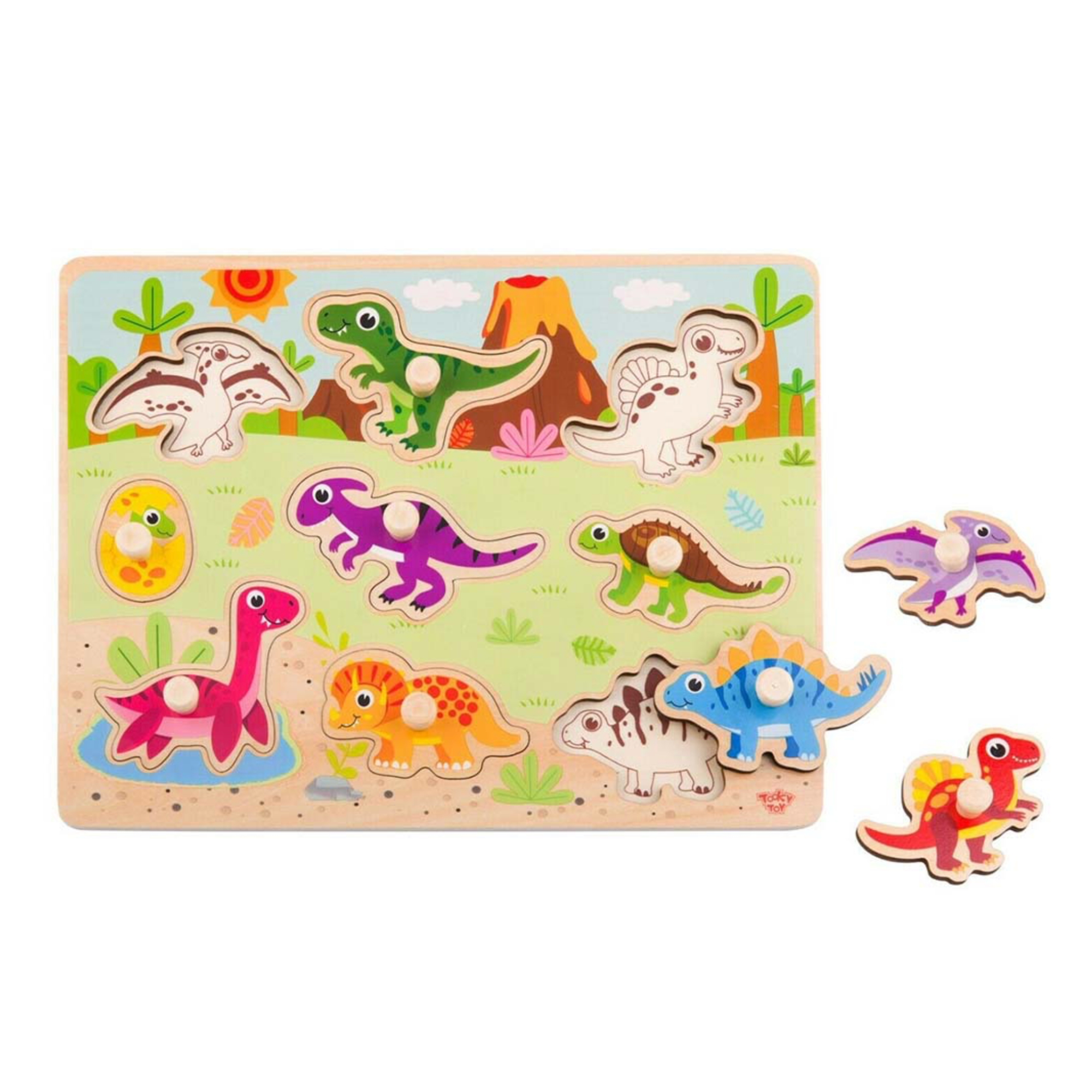 Wooden Dinosaur Puzzle