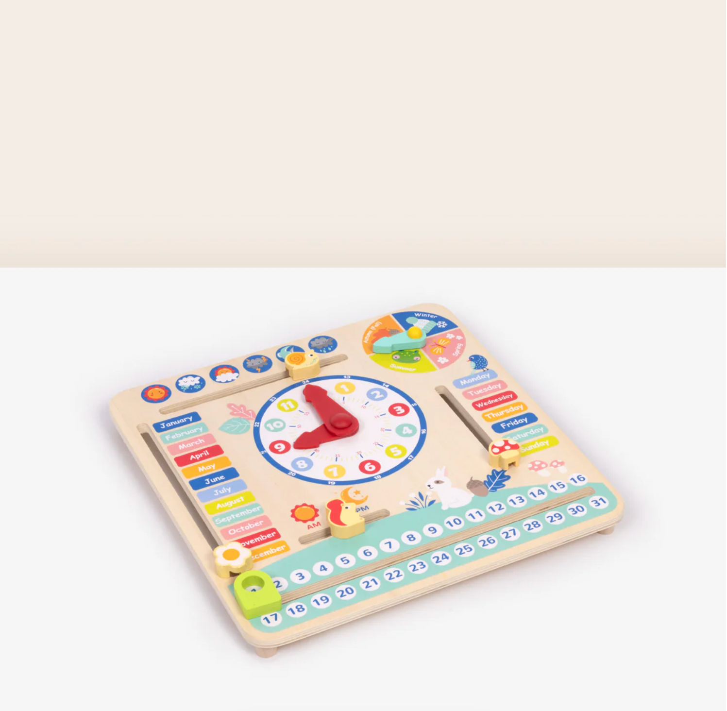 Calendar & Clock Board