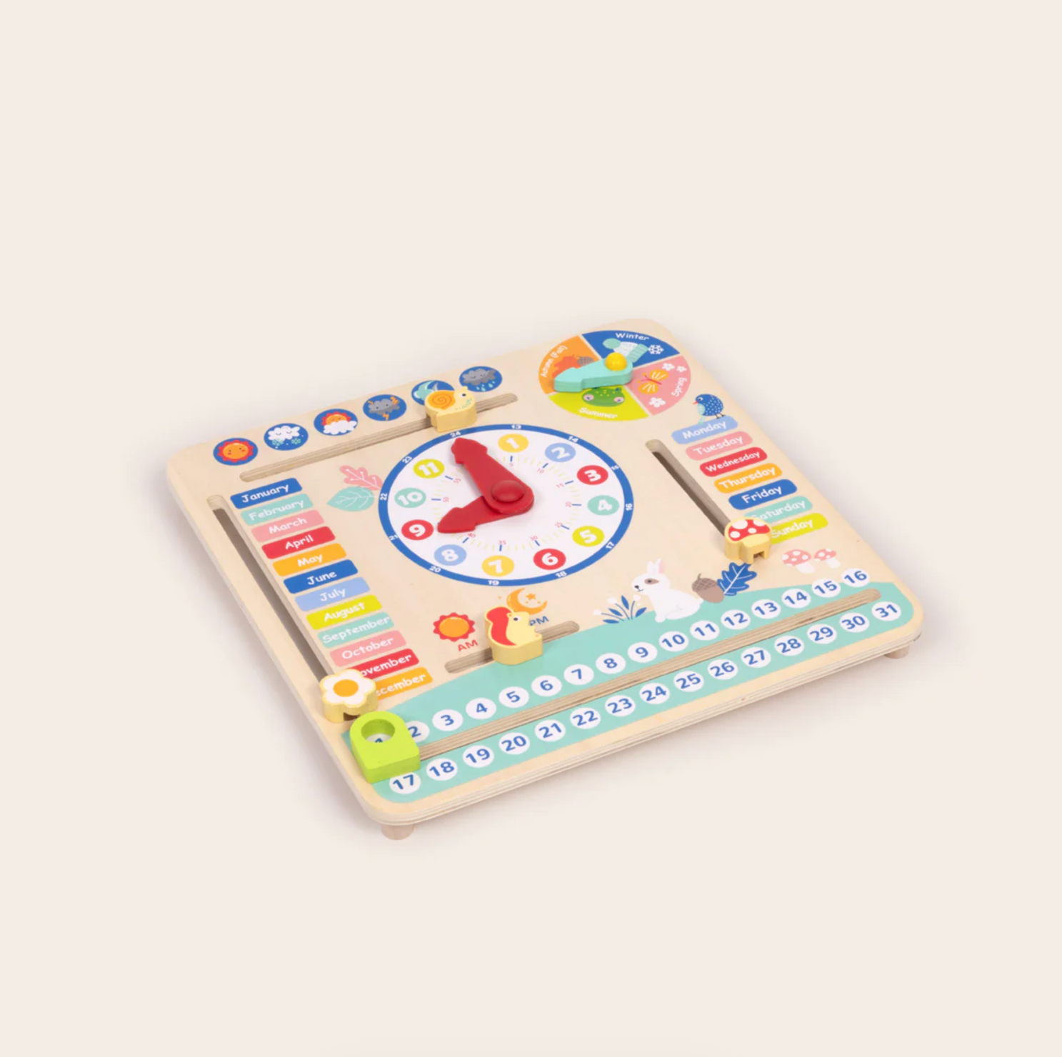 Calendar & Clock Board