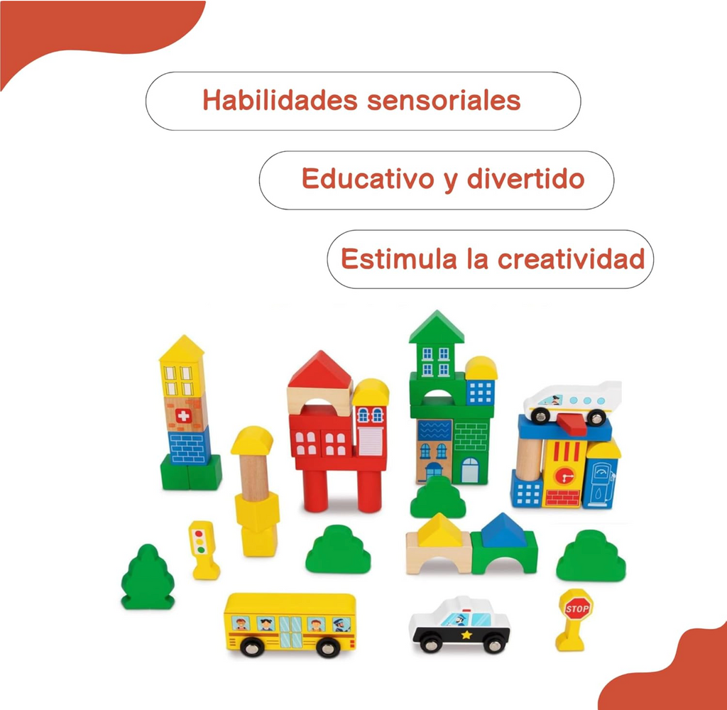 City Building Blocks Set