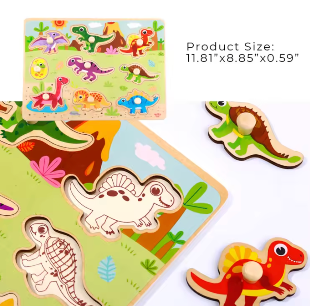 Wooden Dinosaur Puzzle