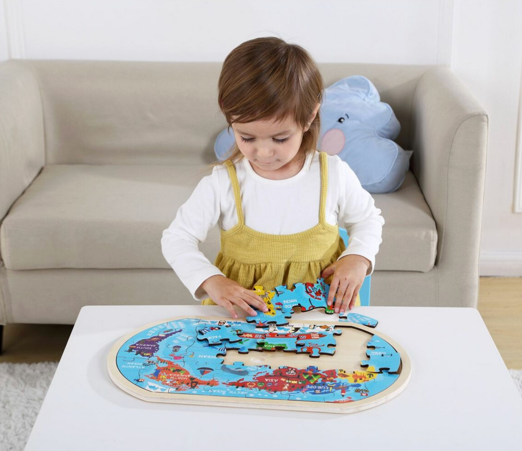 World Map Puzzle