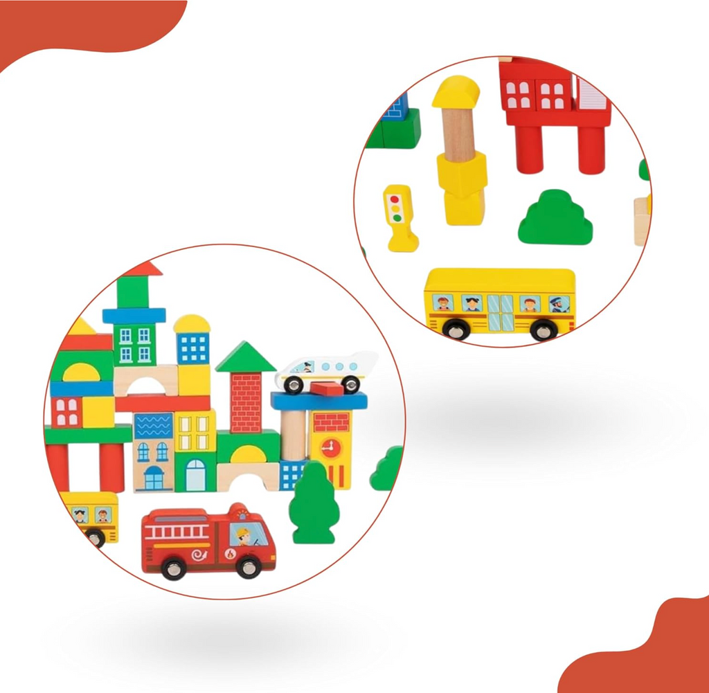 City Building Blocks Set