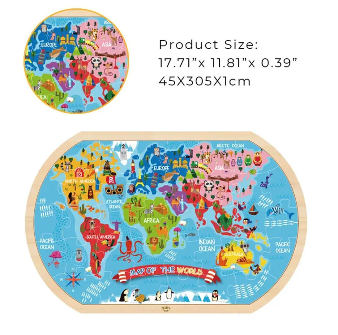 World Map Puzzle