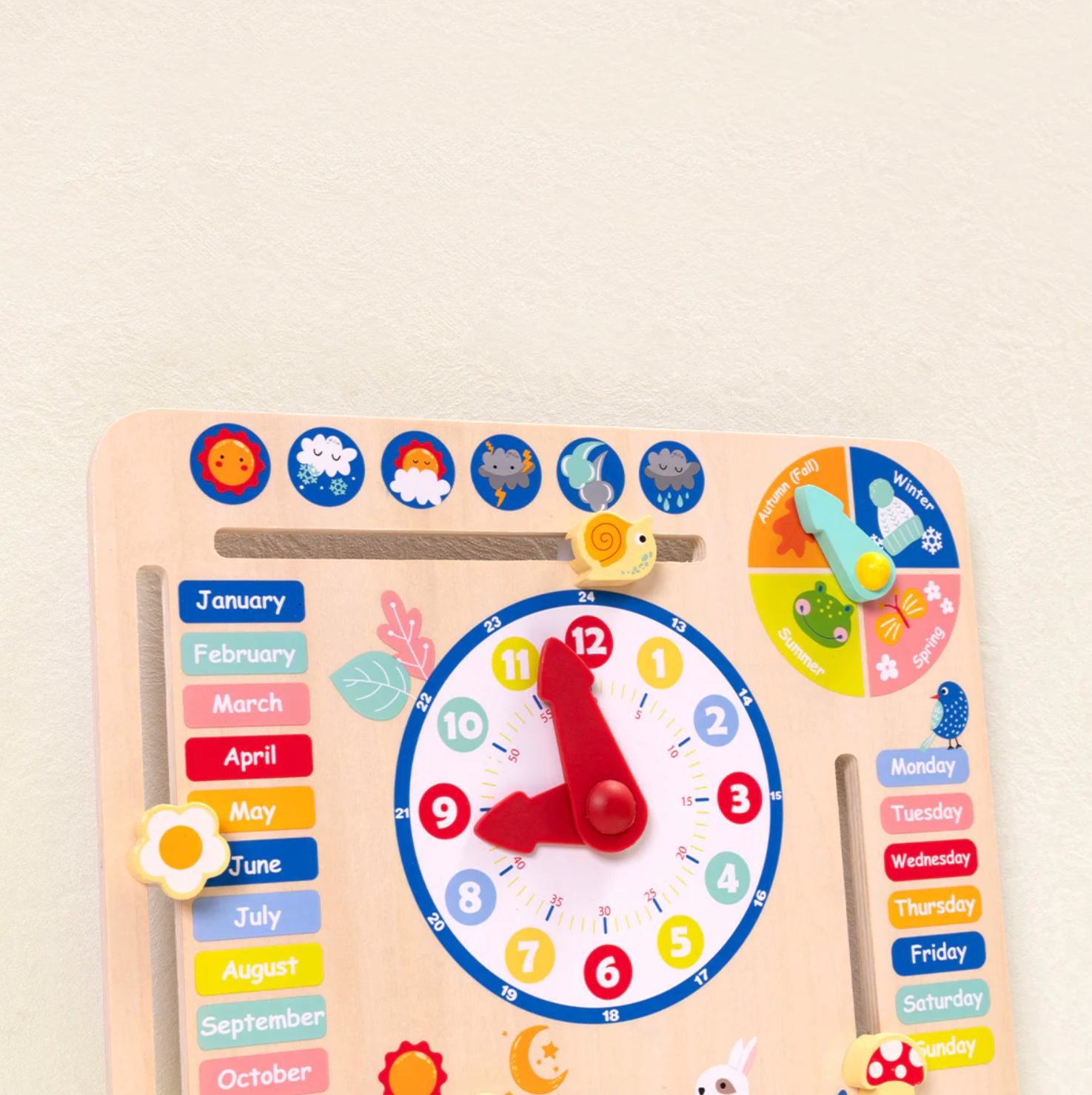 Calendar & Clock Board