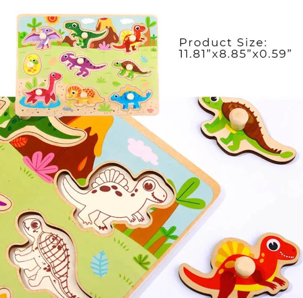 Wooden Dinosaur Puzzle