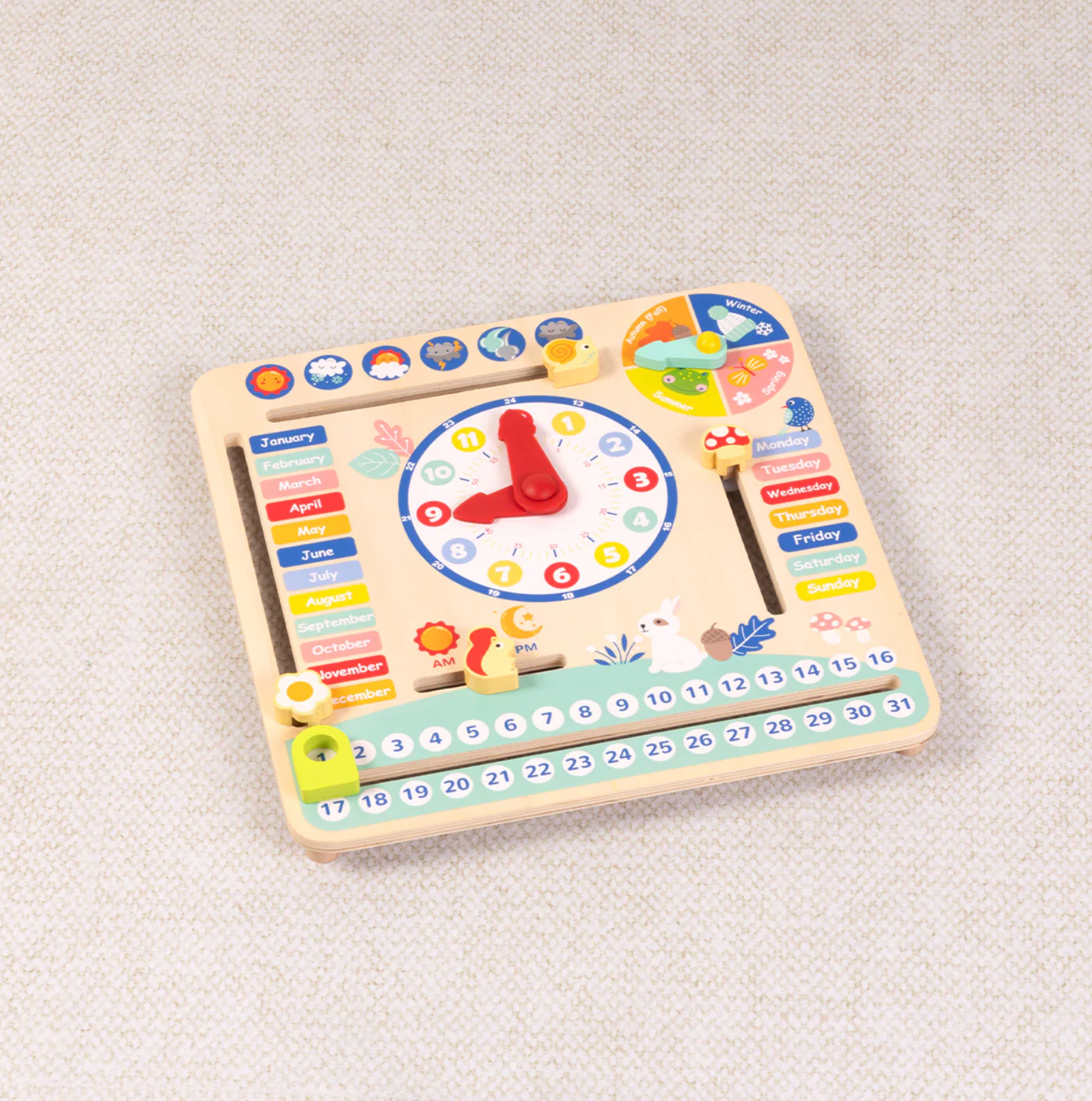 Calendar & Clock Board