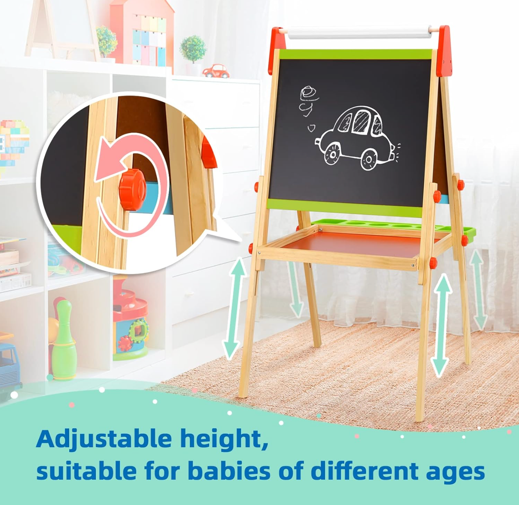 Art & Chalk Drawing Board