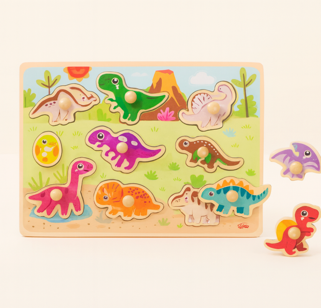 Wooden Dinosaur Puzzle