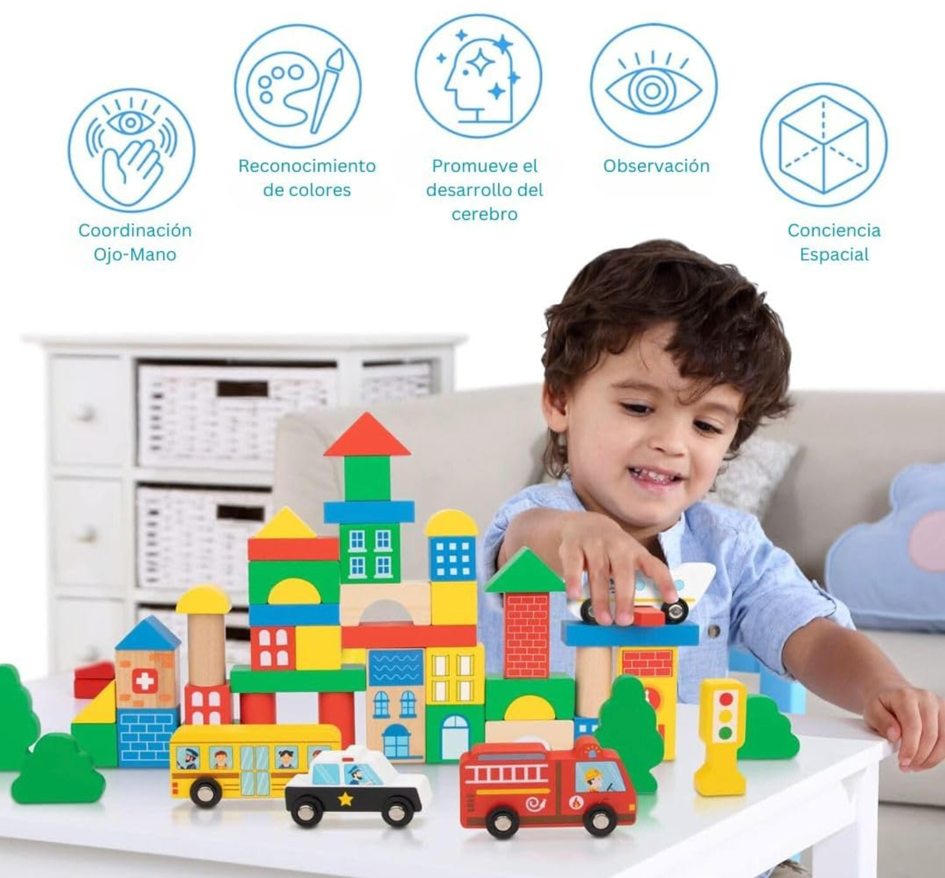 City Building Blocks Set