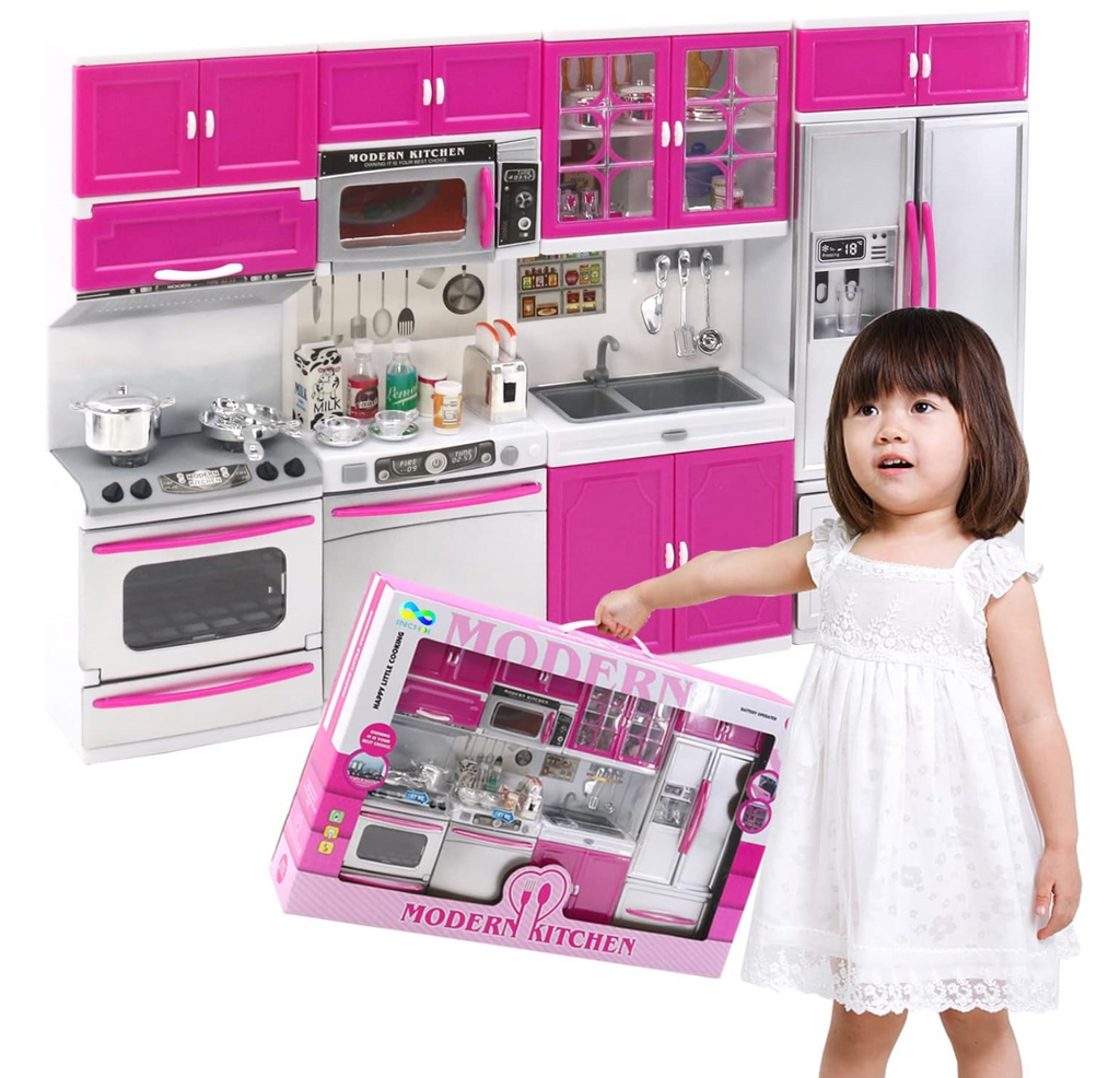 Pink Play Kitchen