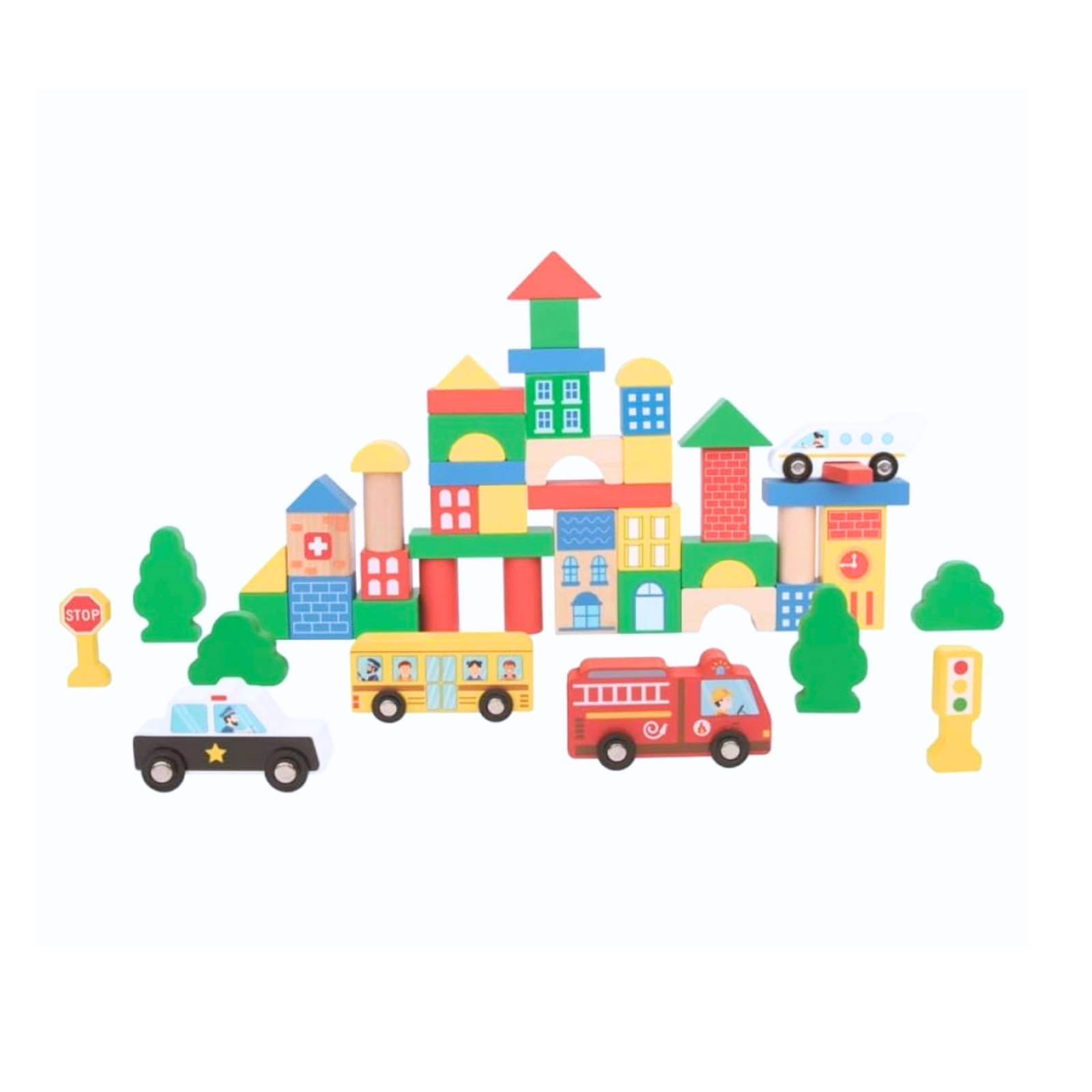 City Building Blocks Set