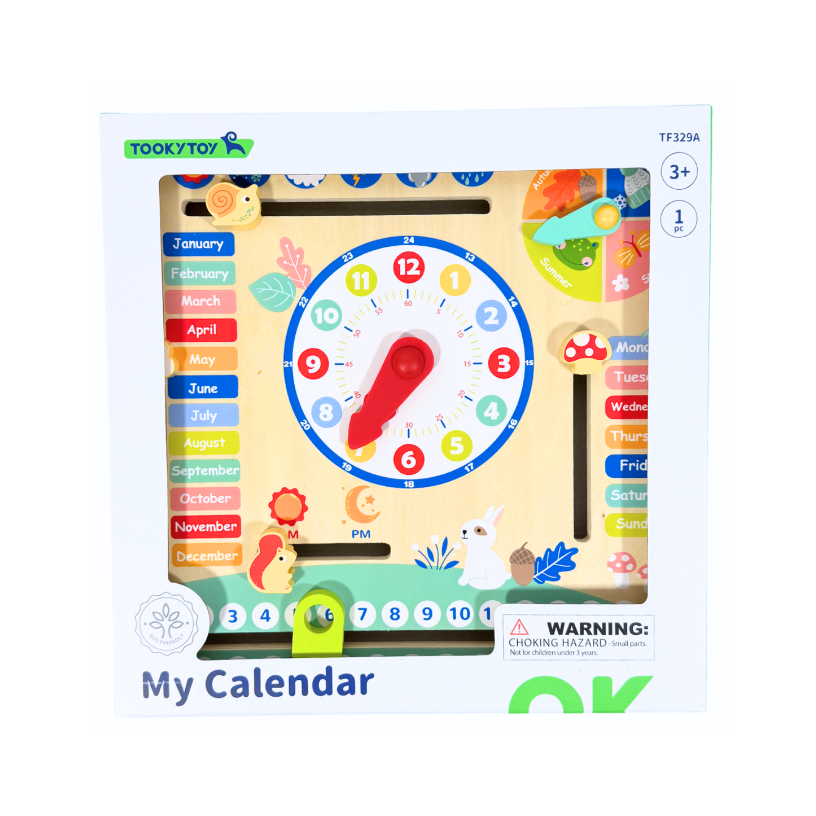 Calendar & Clock Board