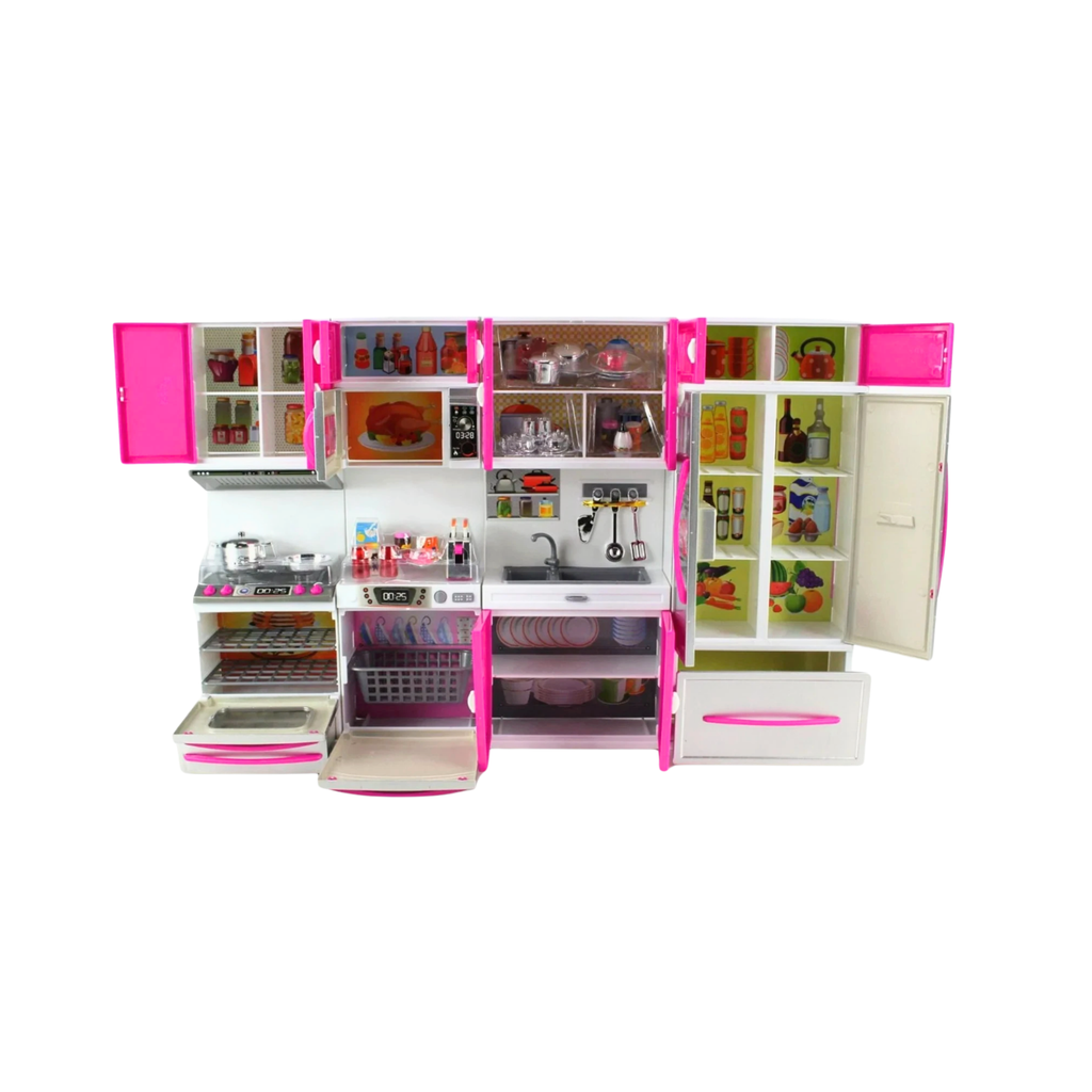 Pink Play Kitchen